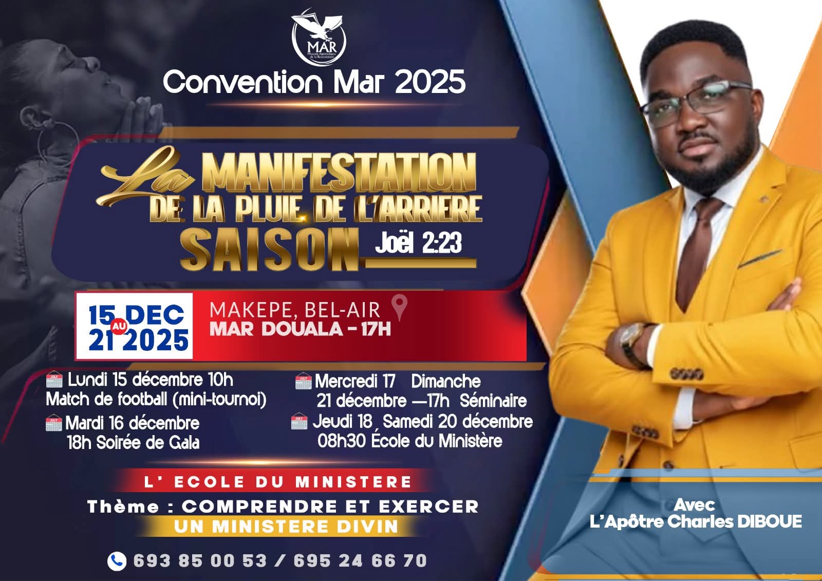 Convention MAR 2025 : "La Manifestation de la Pluie de l'Arrière Saison"