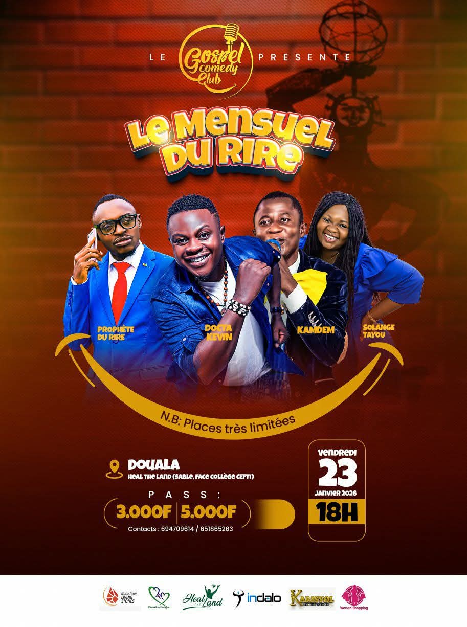 Quand le rire rencontre l’espérance : Gospel Comedy Club Répond à Douala