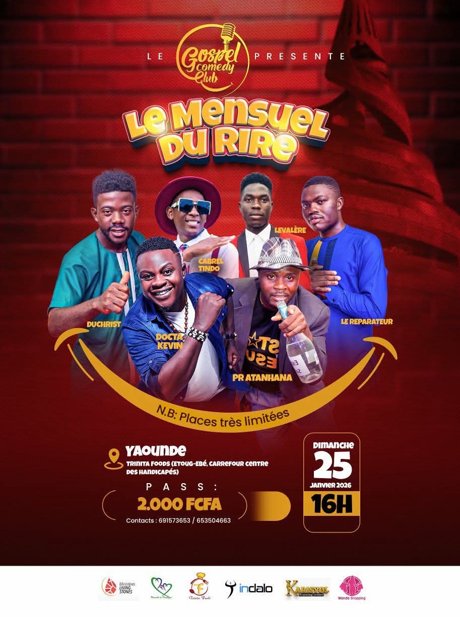 Le Mensuel du Rire : Yaoundé s’apprête à exploser de fous rires !