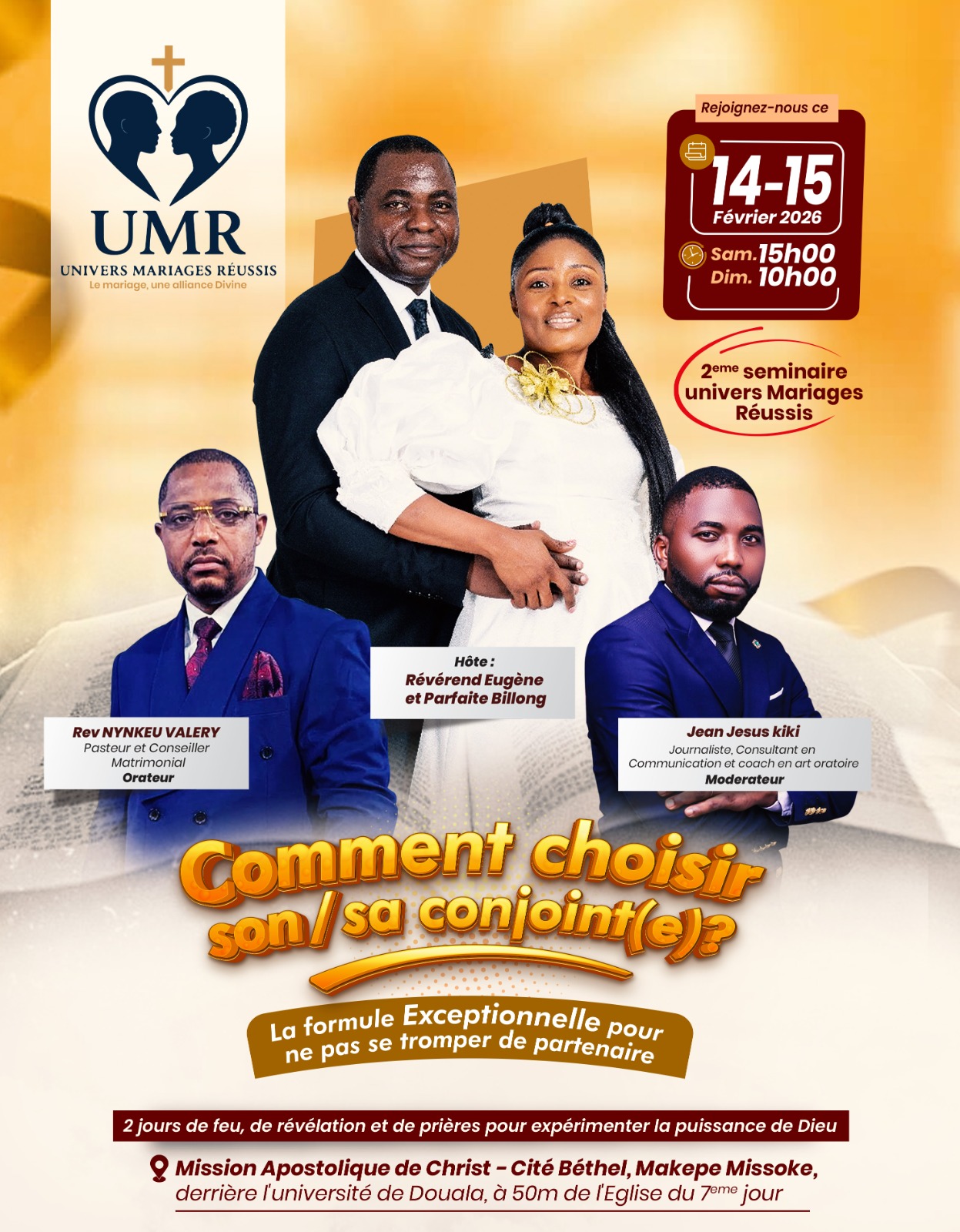 VOTRE MARIAGE MÉRITE LE MEILLEUR PARTENAIRE