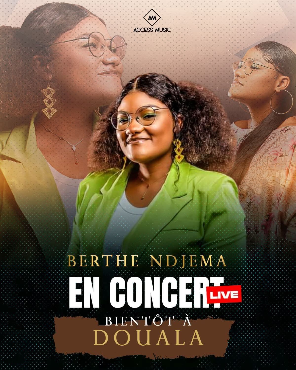ACCES MUSIC SIGNE LE GRAND RETOUR AVEC BERTHE NDJEMA EN CONCERT