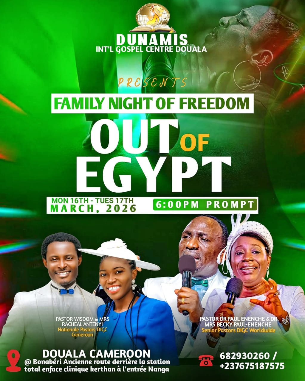 Family Night of Freedom: The Meeting of Deliverance in Douala