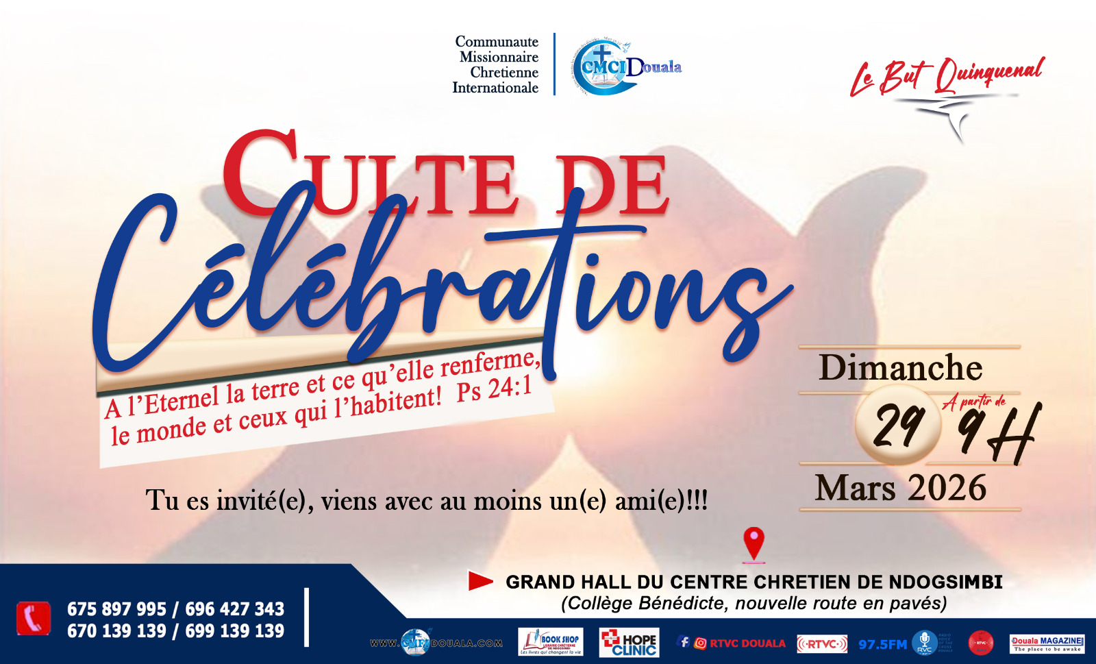 CULTE DE CÉLÉBRATIONS CMCI Douala