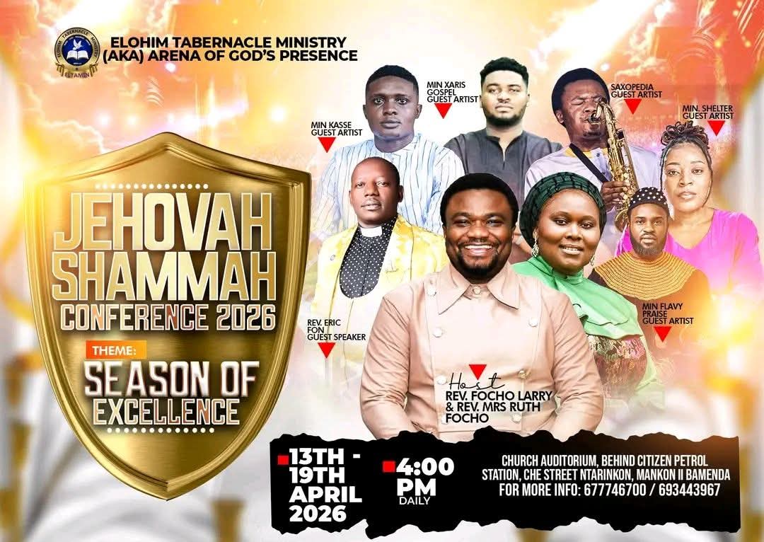 EHOVAH SHAMMAH CONFERENCE 2026 BAMENDA