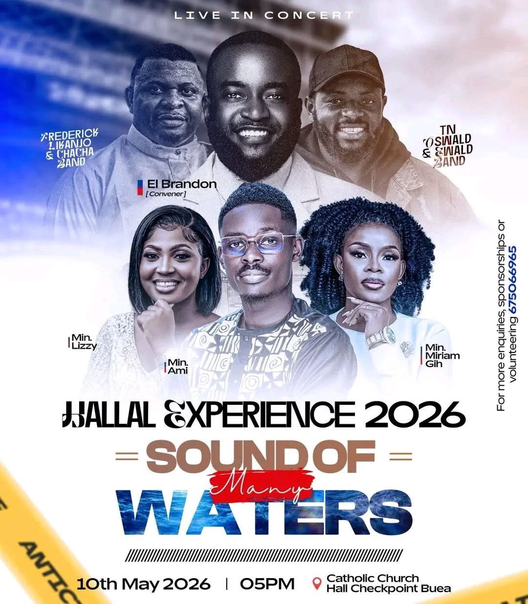 HALLAL EXPERIENCE 2026 : « Sound of Many Waters » à Buea