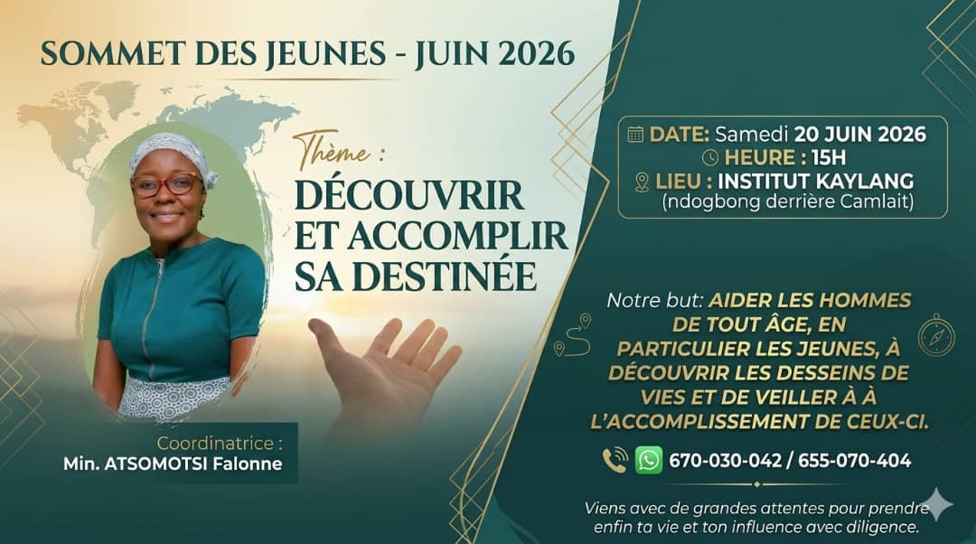 TU AS UN DESTIN — IL EST TEMPS DE L'ACCOMPLIR !
