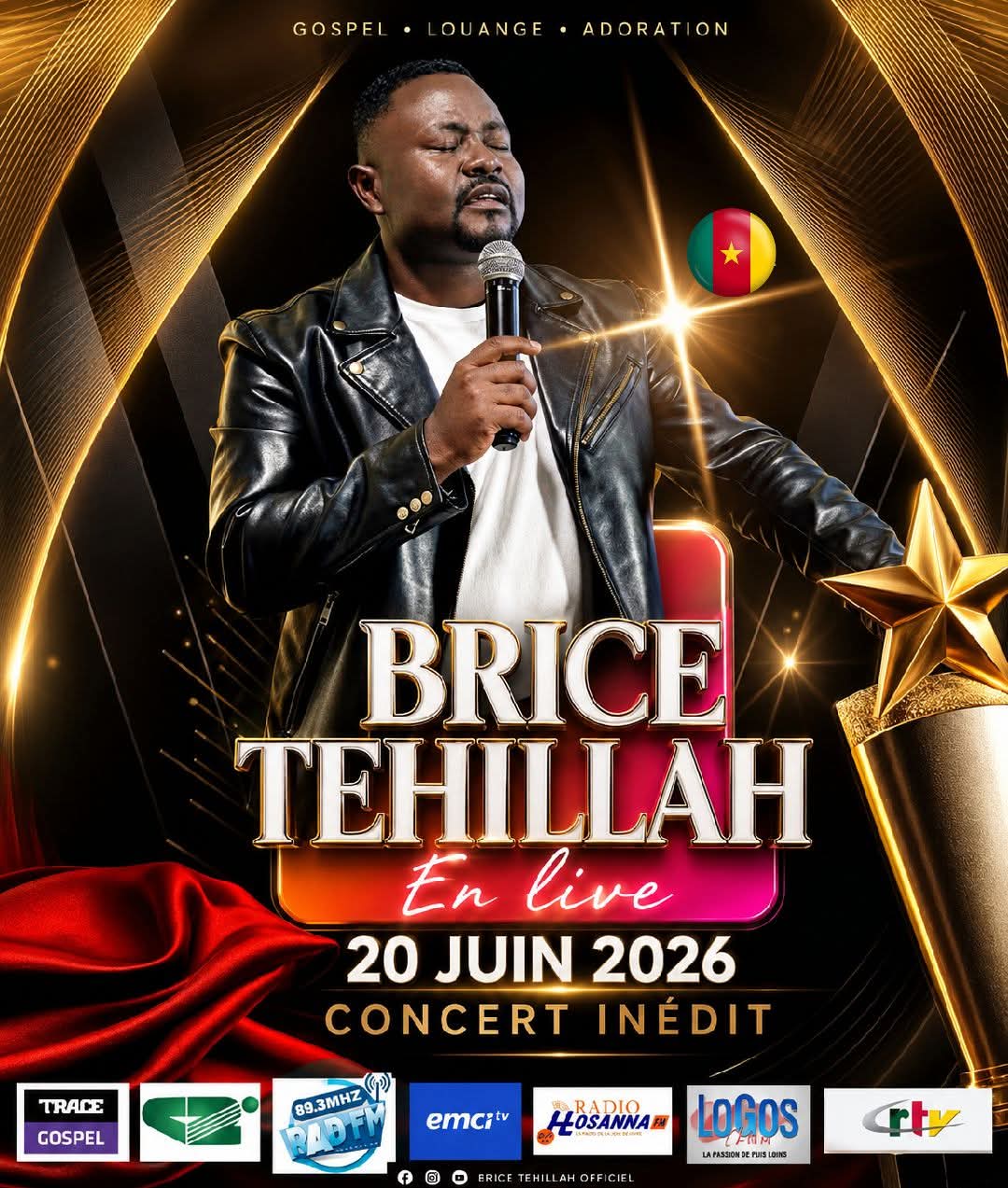 BRICE TEHILLAH EN LIVE : UN CONCERT INÉDIT LE 20 JUIN 2026]
