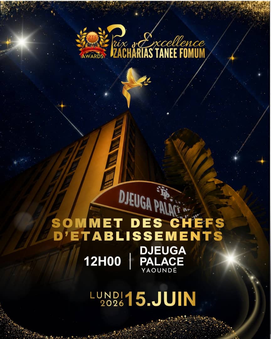 PRIX D’EXCELLENCE ZACHARIAS TANÉE FOMUM 2026 : L’ACTE VI PREND SON ENVOL !