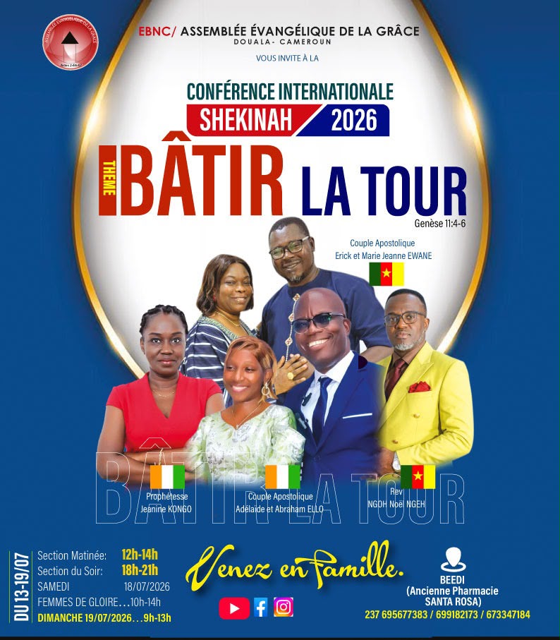 CONFÉRENCE INTERNATIONALE SHEKINAH 2026