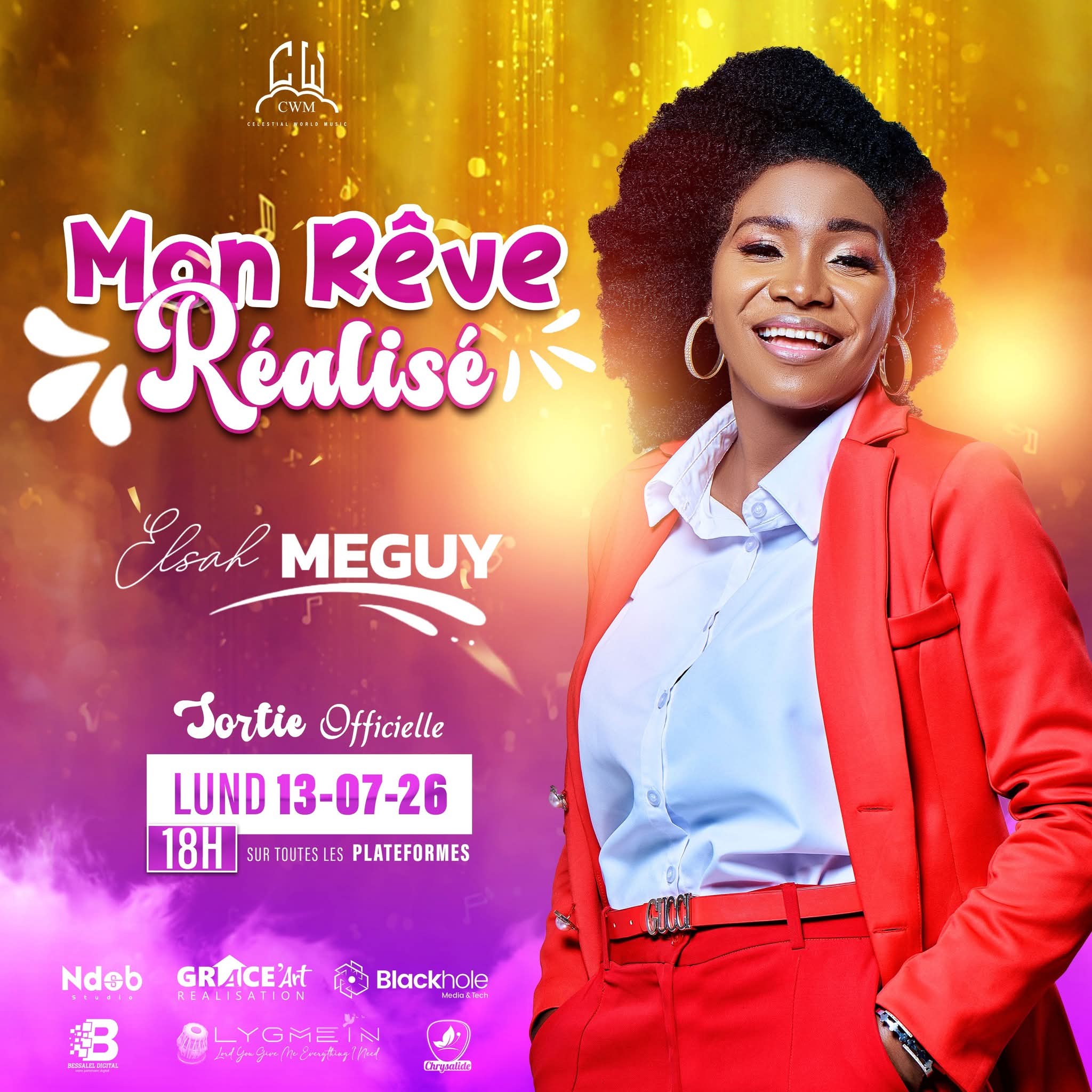 Elsah Meguy livre "Mon Rêve Réalisé" : un hymne de gratitude à écouter dès lundi !