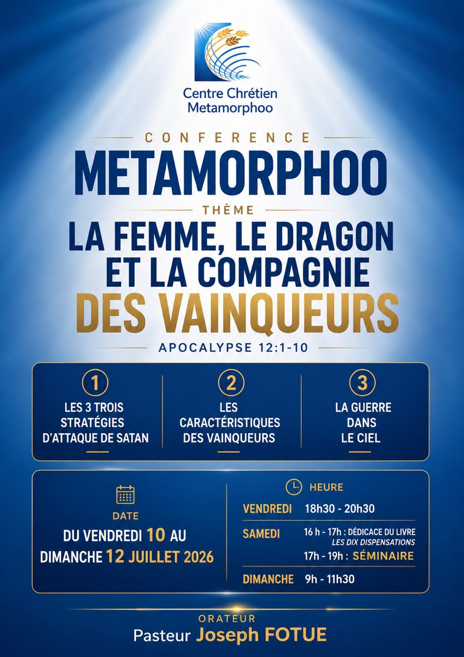 GUERRE DANS LES CIEUX : LE CENTRE CHRÉTIEN METAMORPHOO DÉVOILE LES STRATÉGIES DU DRAGON