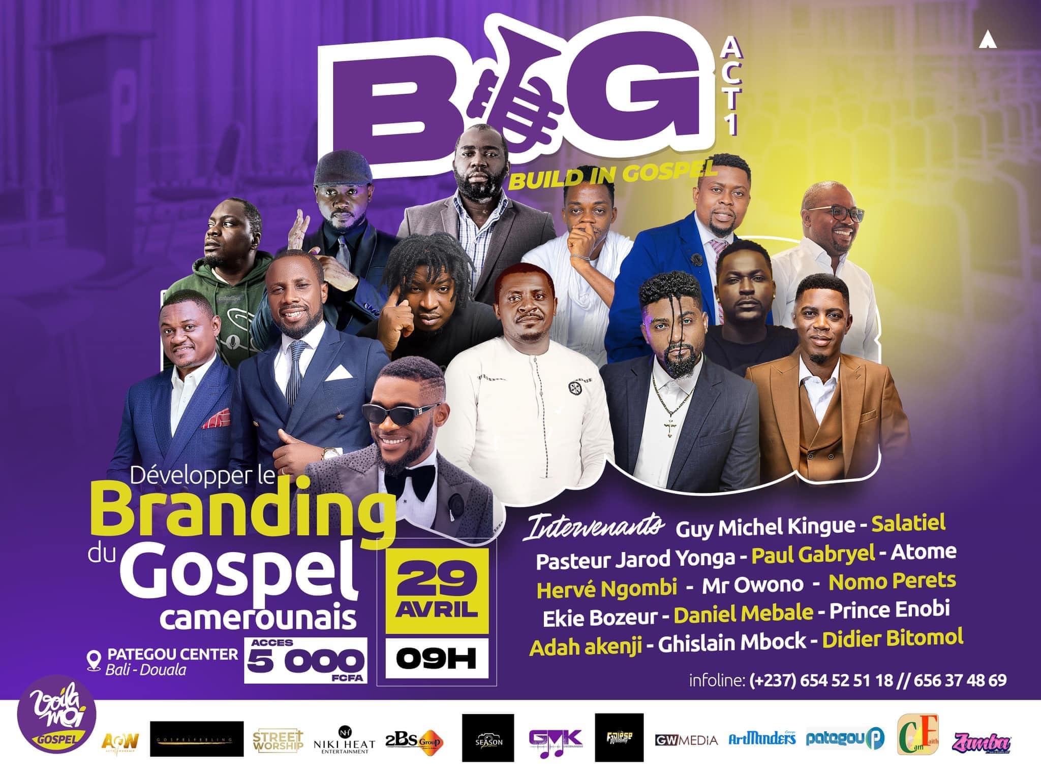 BIG 1 : Ateliers professionnels pour le développement de la musique Gospel