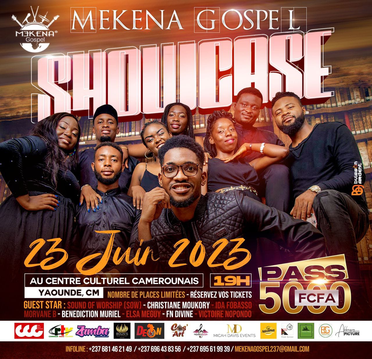 MEKENA Gospel en showcase &agrave; Yaoundé