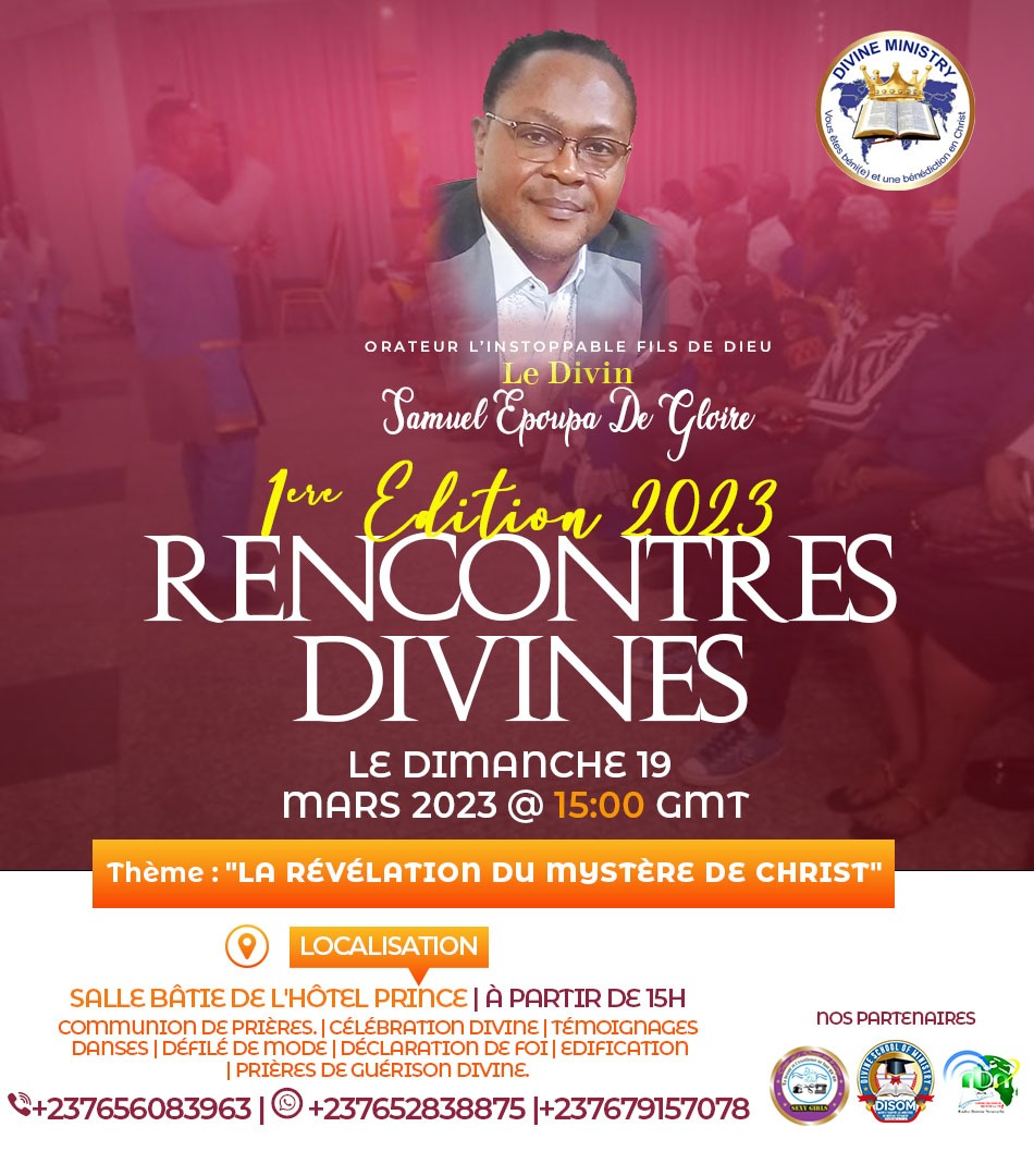 1&egrave;re édition 2023 des rencontres divines