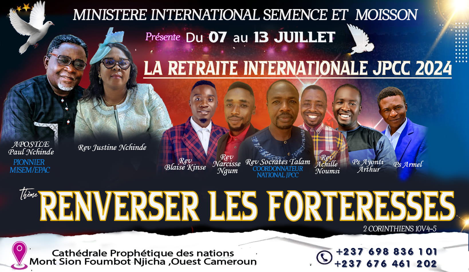 La retraite internationale JPCC 2024