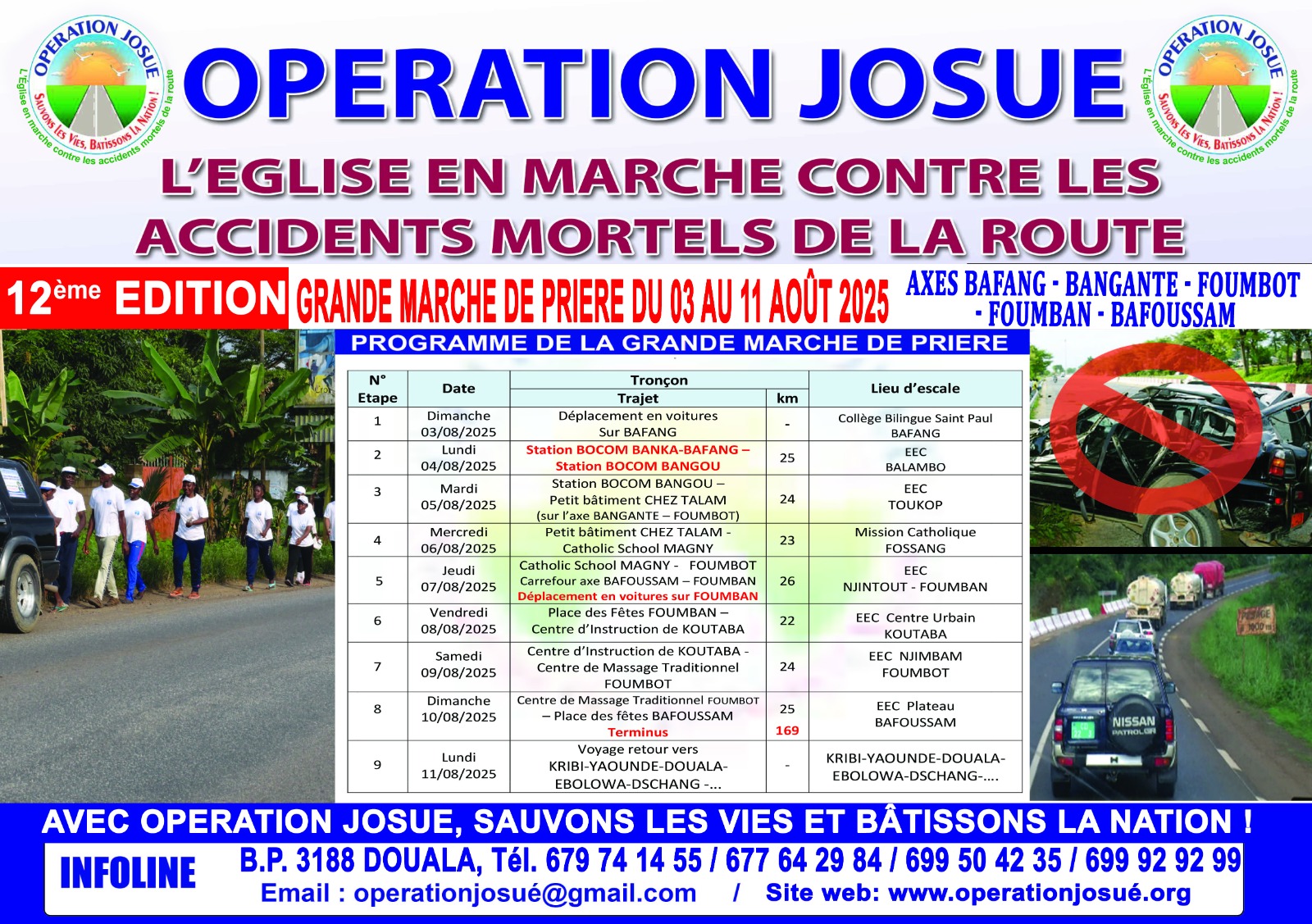OPÉRATION JOSUÉ – 12è Édition