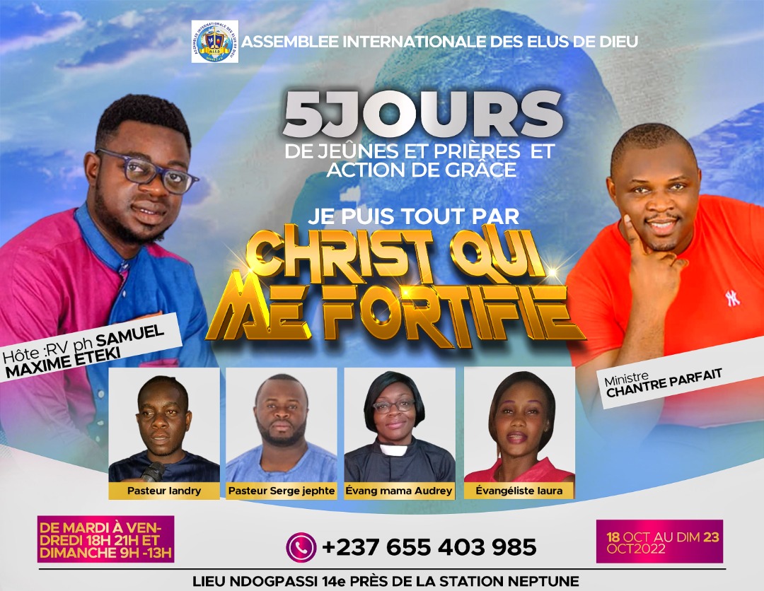 5 days of prayers and thanksgiving