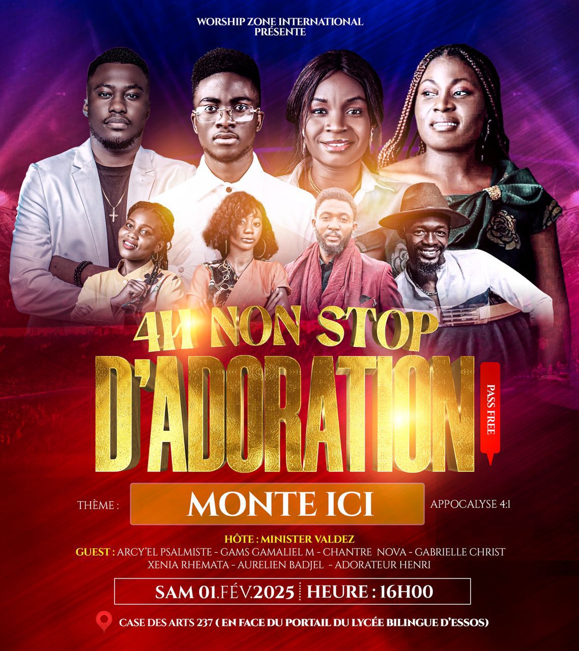 4 hours of non-stop worship