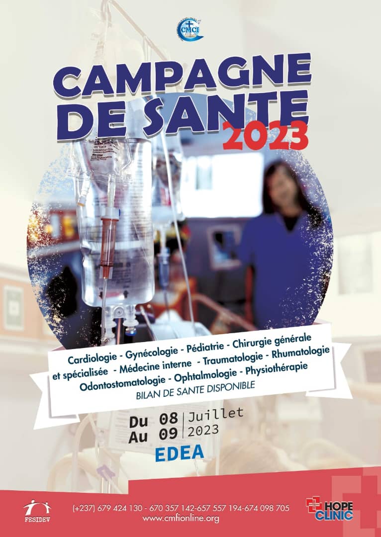 CMCI : Campagne de santé 2023 &agrave; Edéa