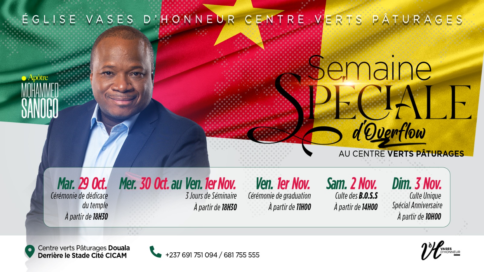 Special Overflow Seminar at Vase d’Honneur Douala