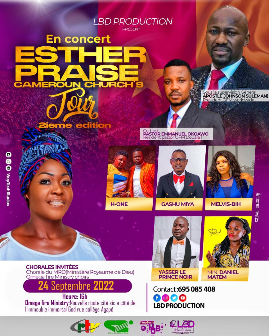 Esther Praise Camroon Church Tour 2nd edition