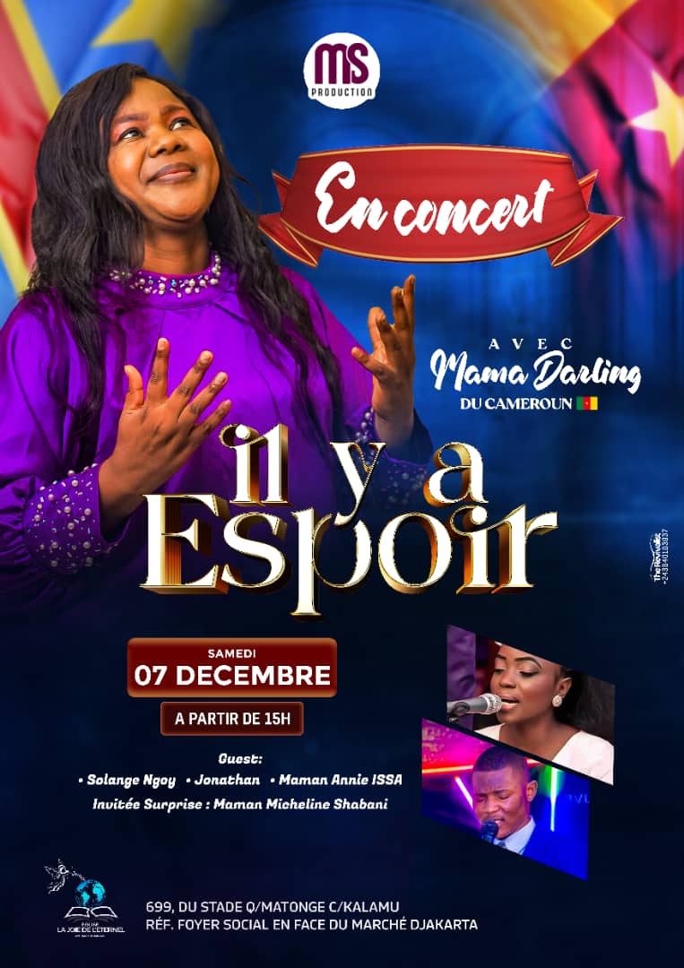 Mama Darling in concert in Cameroon