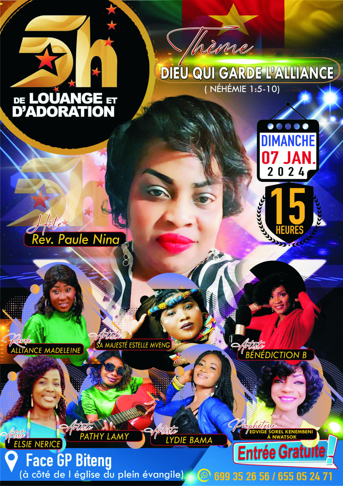 5 hours of praise and worship to keep the covenant