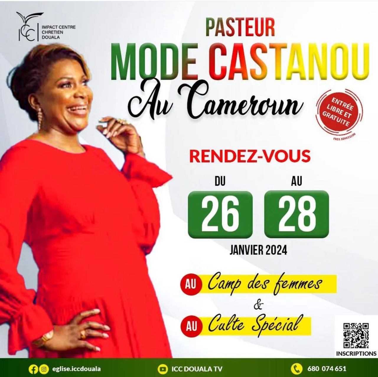 Camp des Femmes ICC  avec Pasteur Mode Castanou
