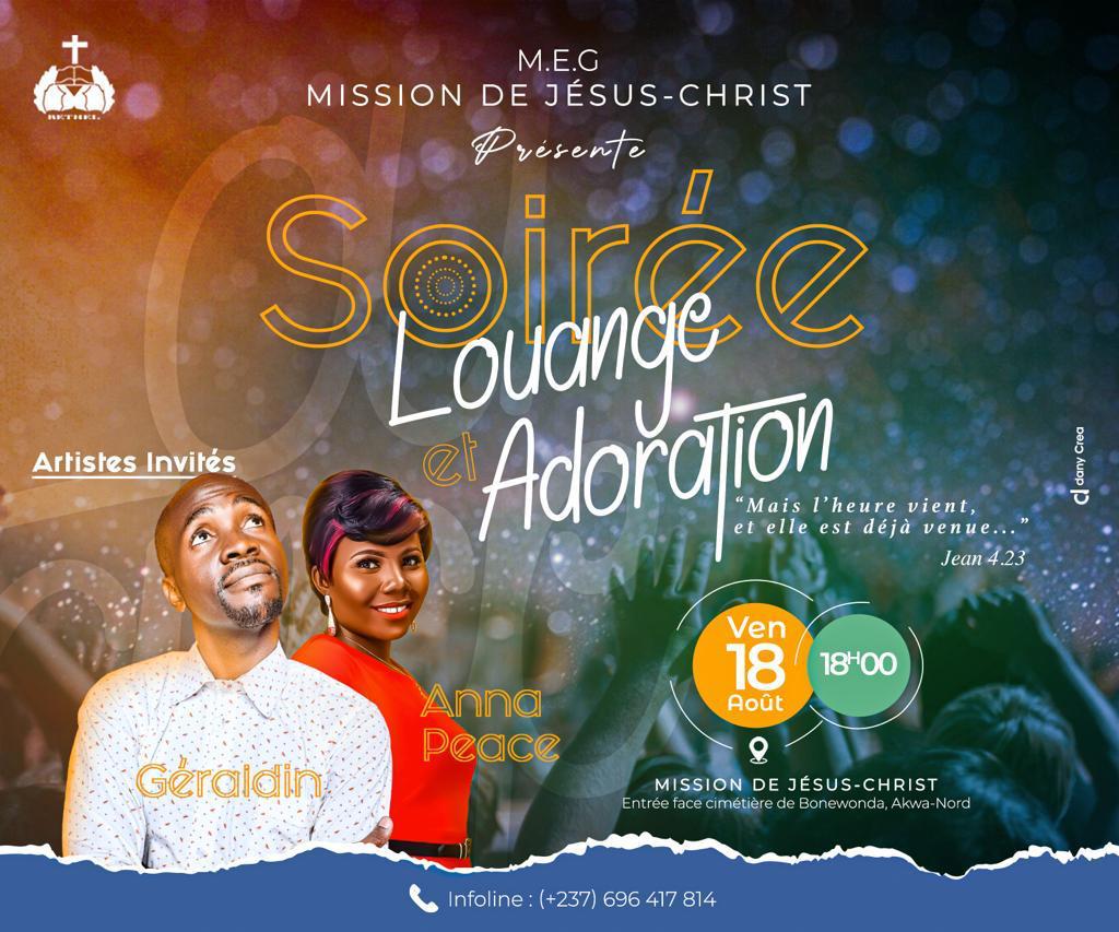 Evening of Praise and Worship with Anna Peace and Geraldin