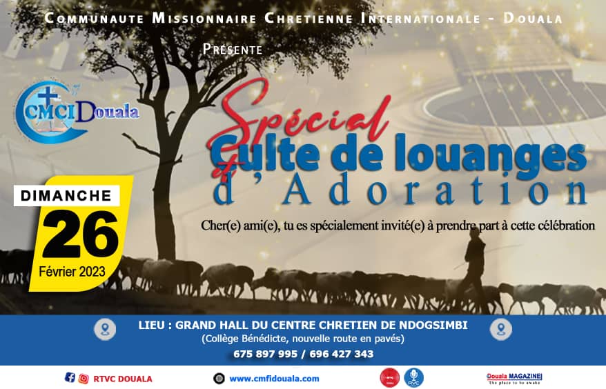 Spécial culte de louanges et d'adoration Février 2023