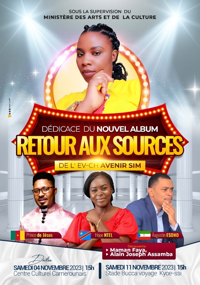 Retour aux sources de l'Evangéliste Chantre Avenir Sim bient&ocirc;t disponible