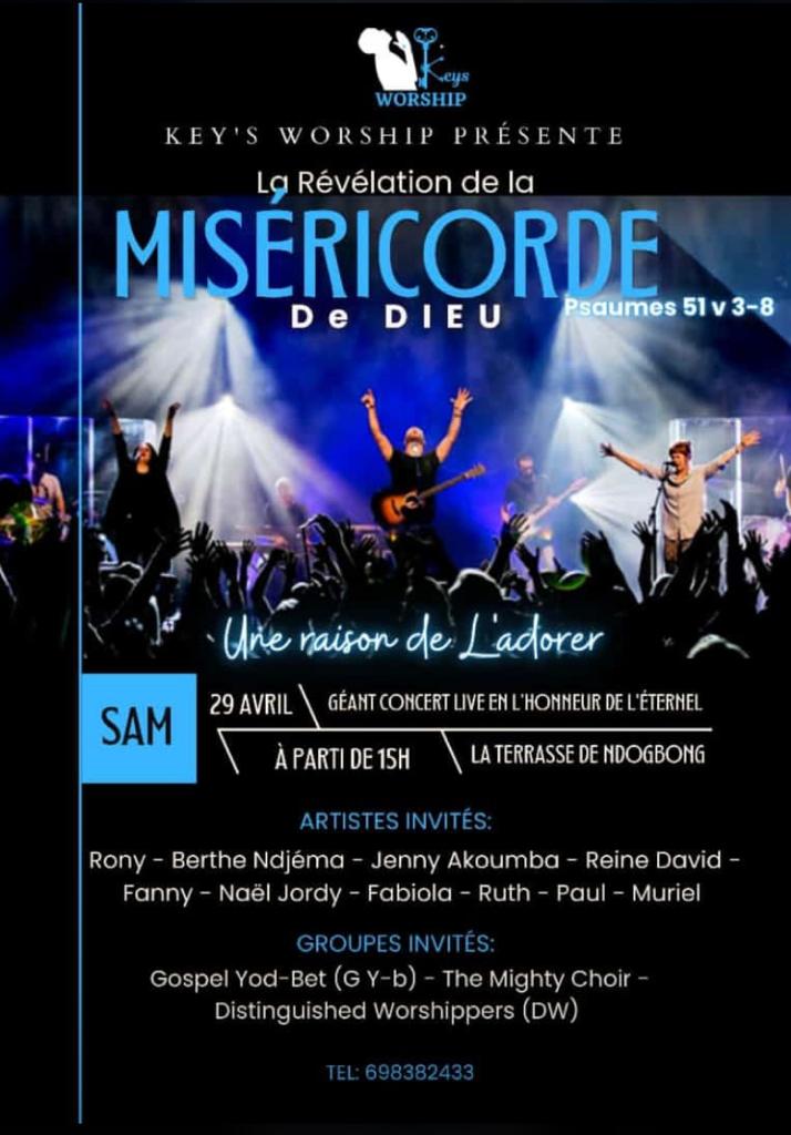 Concert live géant en l'honneur de l'Eternel