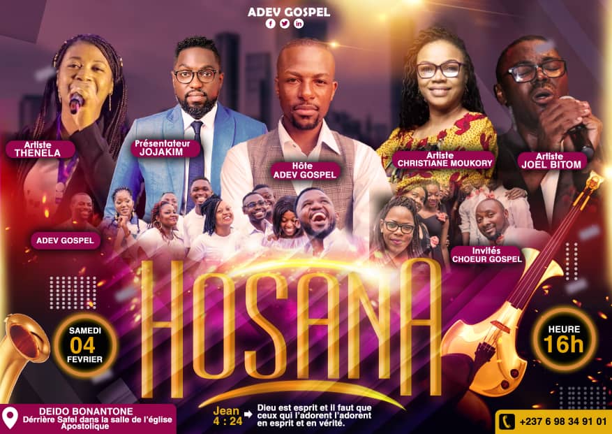 ADEV Gospel invite Hosana