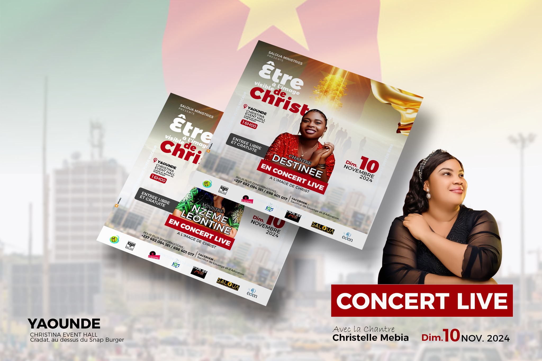 SALOUA 2024 with Christelle Mebia