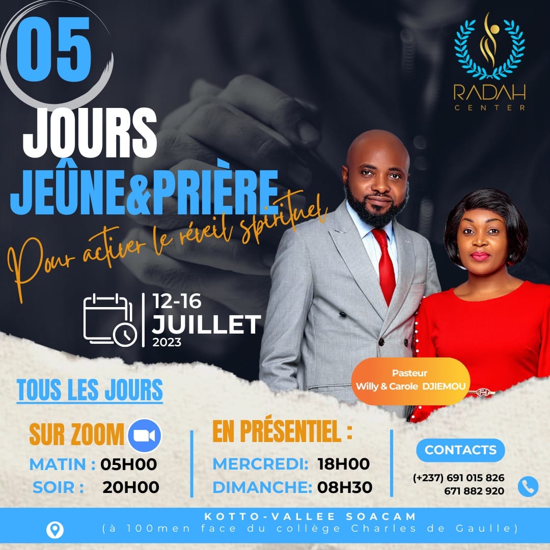 5 days of fasting & prayer to activate spiritual awakening