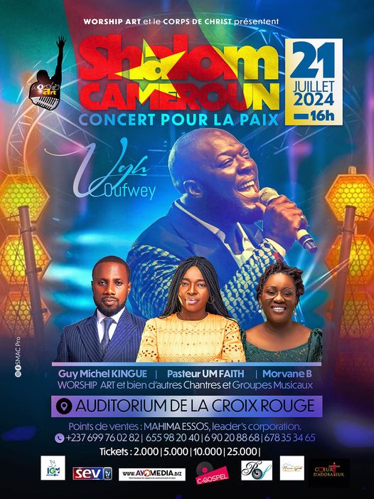 Ugh Oufwey en concert &agrave; Yaoundé