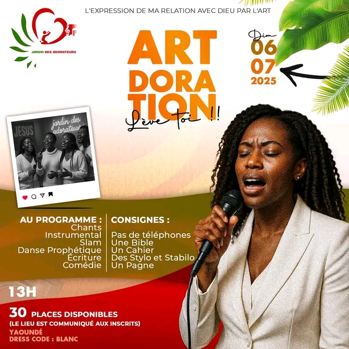 "L&rsquo;adoration a une voix&hellip; L&egrave;ve-toi et exprime-la !"