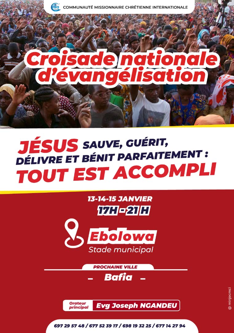 Croisade Nationale d'évangélisation - Ebolowa