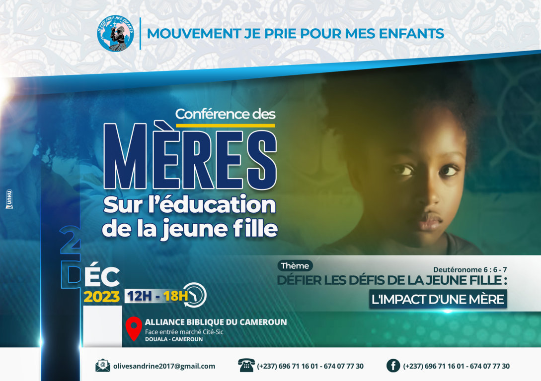 Conférence des m&egrave;res sur l'éducation de la jeune fille