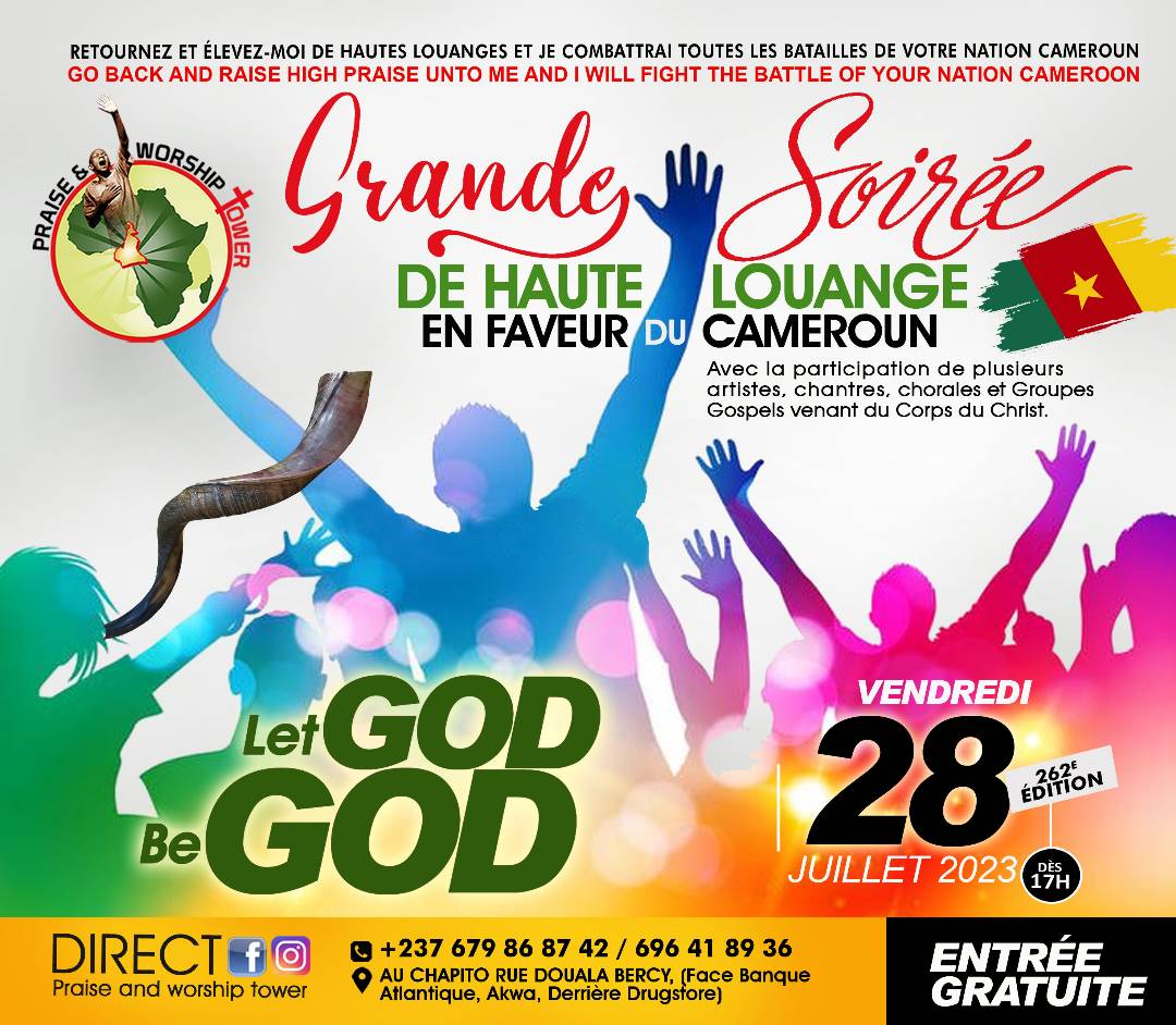 262nd edition of evenings of high praise in favor of Cameroon