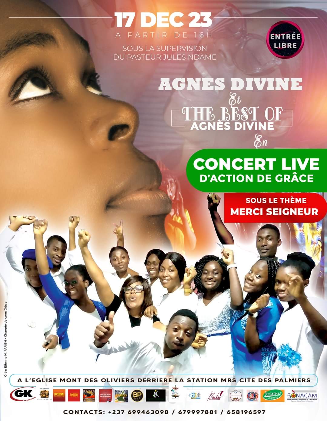 Live Thanksgiving concert with Grace Divine