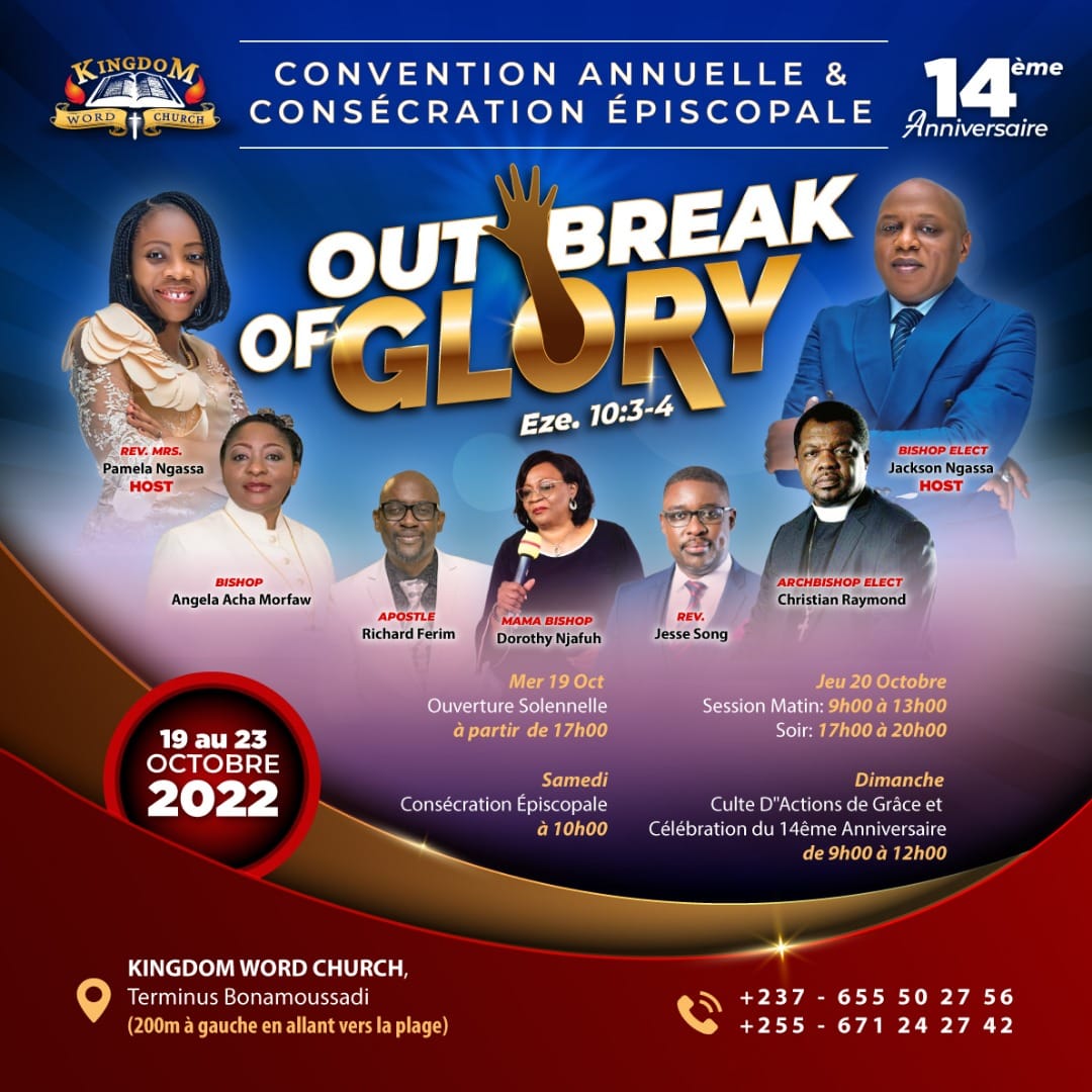 Convention, consécration et 14e anniversaire Kingdom Word Church